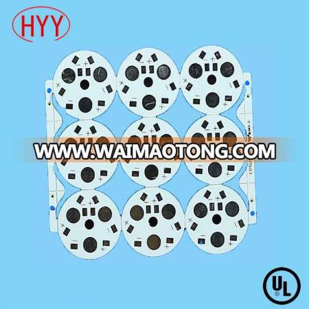 Double-Sided Aluminum Based LED PCB Manufacturer with Copper Thickness 35&Mum (HYY-066)