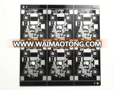 Double Sided 2.0mm PCB for LED with Black Surface