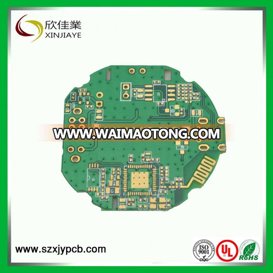 Multilayer PCB with Immersion Gold and 2oz Copper Thickness